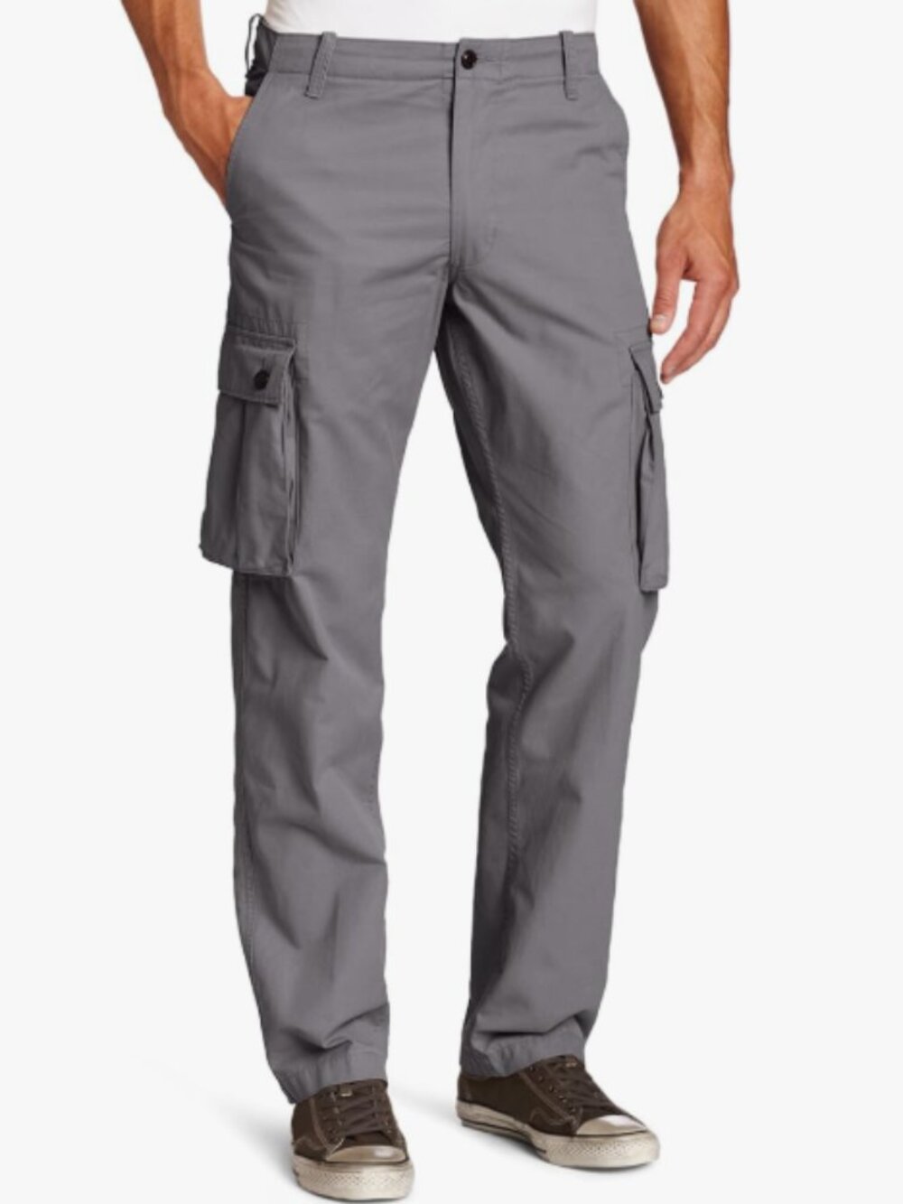 NEW DOCKERS Men's Bellowed Pocket Cargo Pants, W32 / L30
